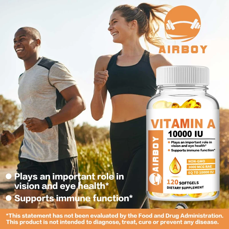 Vitamin A Capsules 3000mcg - Supports Healthy Vision & Immune System - Non GMO - Image 5