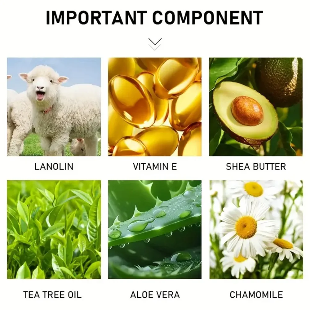 Beef Tallow Paste Deeply Moisturizer Honey Balm Brightening Wrinkle Remover Grass Fed Tallow Wild Honey Face Body Cream Skin - Image 3