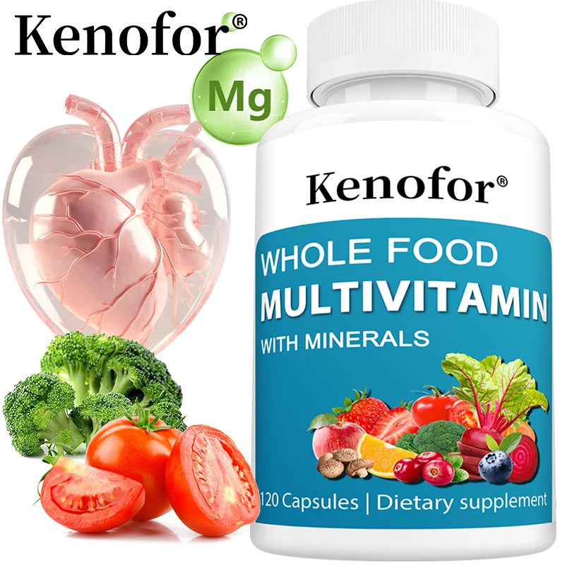 Multivitamin Capsules, Antioxidant, Skin Repair, Liver Health, Improvement of Anemia and Vitamin Deficiency, Support Energy