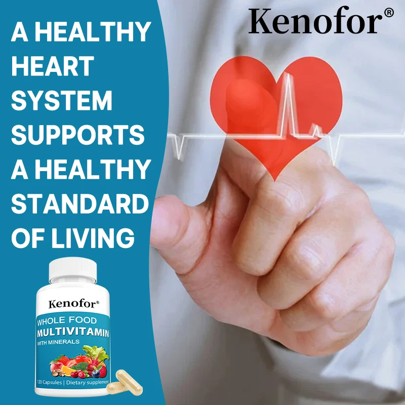 Multivitamin Capsules, Antioxidant, Skin Repair, Liver Health, Improvement of Anemia and Vitamin Deficiency, Support Energy - Image 4